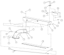 Discharge Chute Assembly (74751-00) Diagram and Parts List for CH123DH 7812086 Bear Cat Chipper Shredder